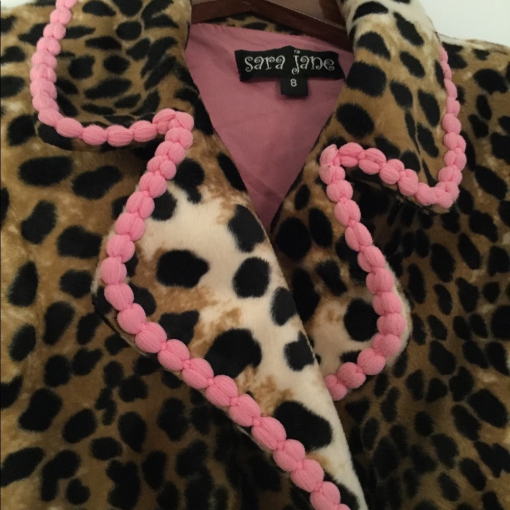 Cheetah print coat!